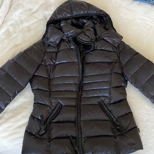 Women’s Andrew Marc, black puffer jacket, size large